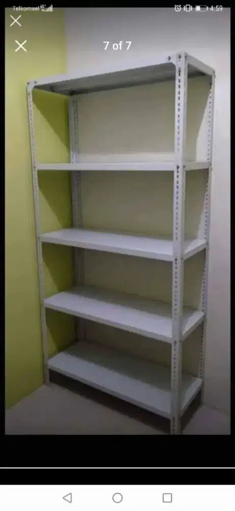 Rak besi uD.harapan Mulya menjual rak besi serbaguna barang kokoh