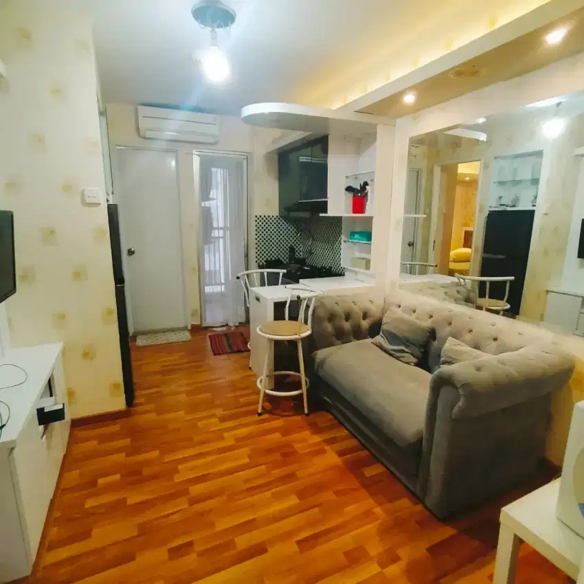 Ready sewa Atas Mall Apartemen Bassura City 2 BR Furnished