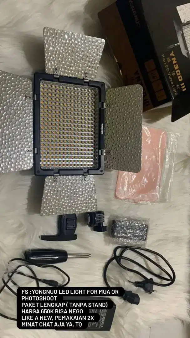 Yongnuo LED YN-300 paket studio