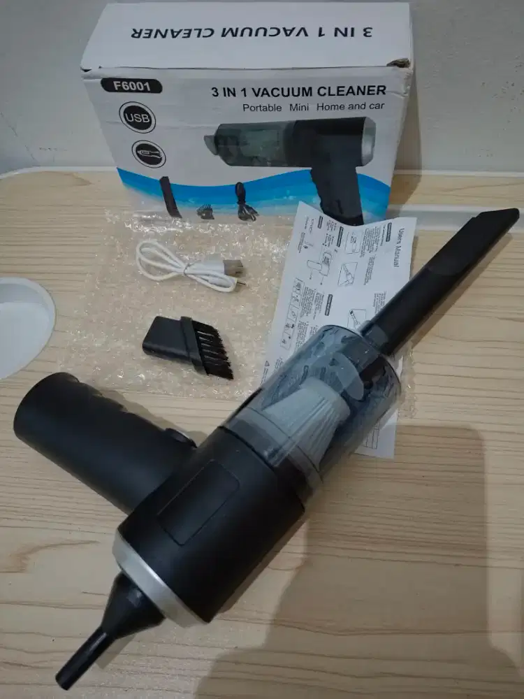 Promo 50rb Vacuum Cleaner mini 3in1 bisa(menghisap,meniup,memompa)BARU