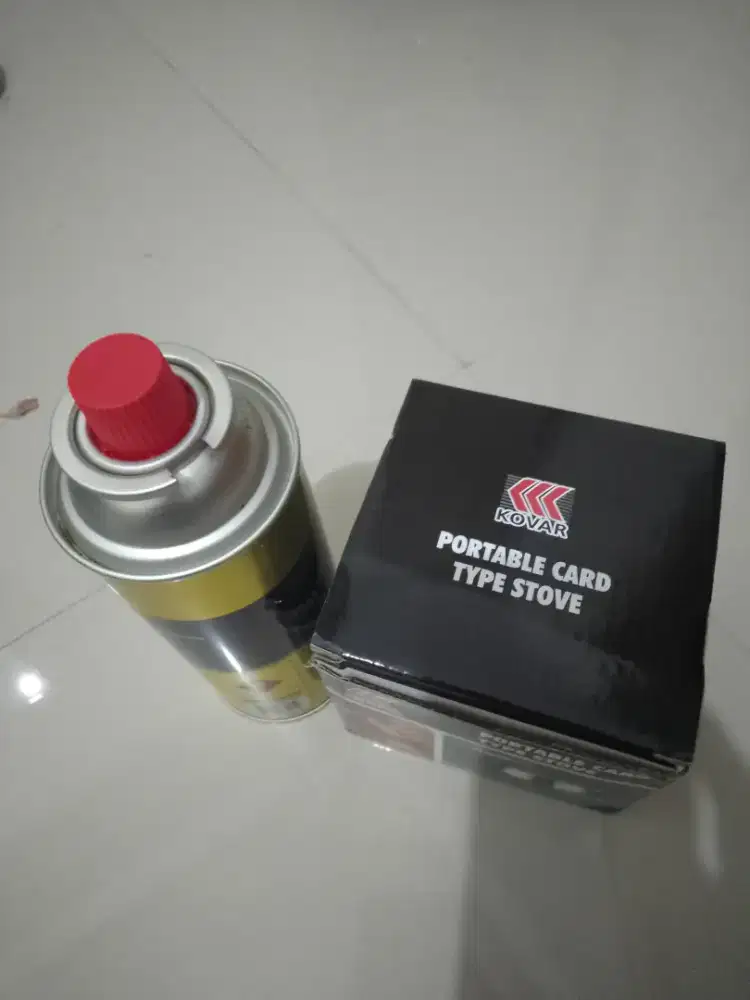 Kompor portabel plus gas