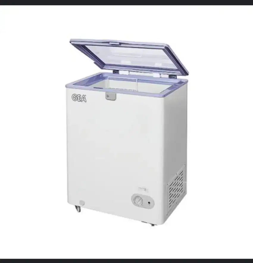 Cuci gudang New GEA Sliding Flat Freezer SD-100F Garansi