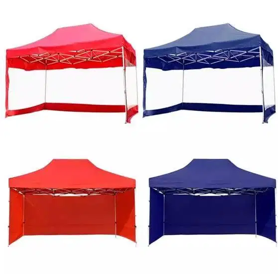 Tenda lipat serba simple 2024