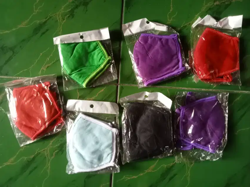 7 MASKER BAHAN HEADLOOP BARU