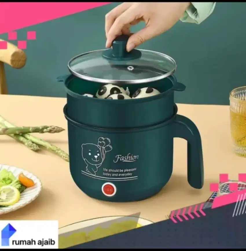 Panci elektrik + kukus