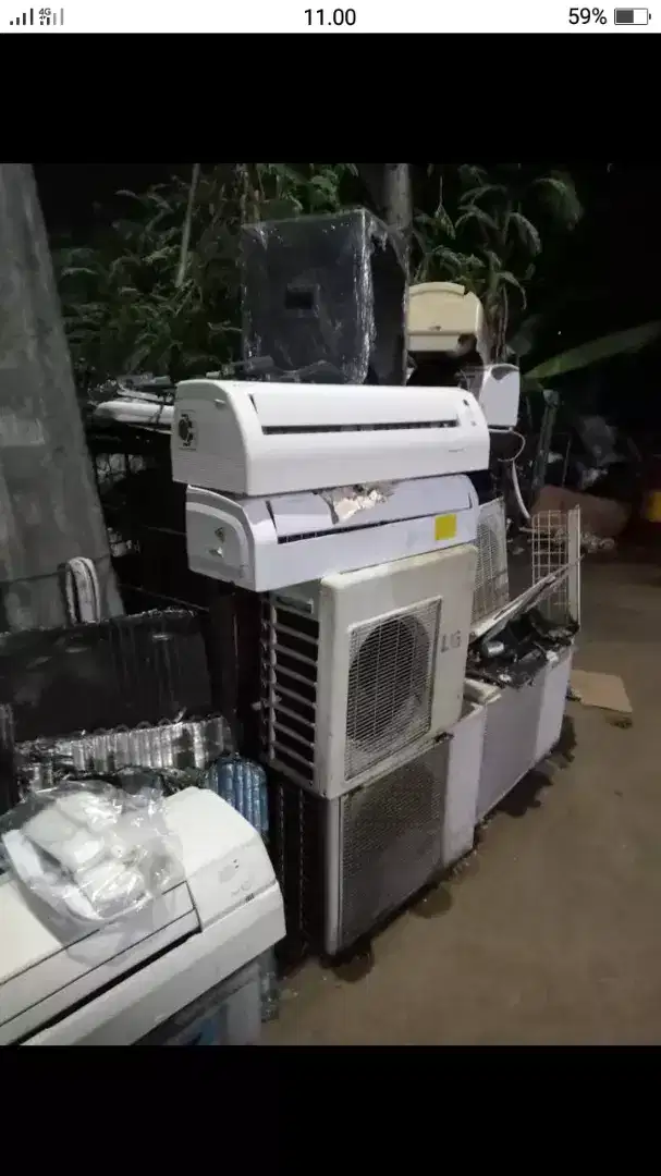 Terima AC bekas, AC second. (Satuan/borongan)