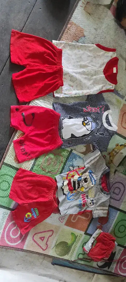 Baju anak newbon 1,5 thn