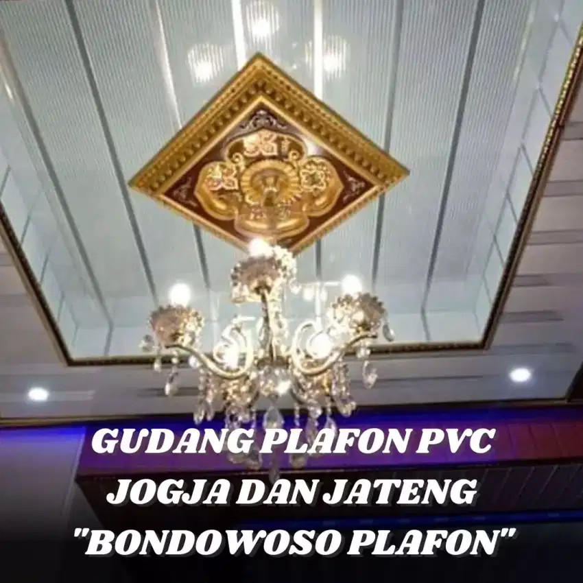 Plafon PVC murah Wonogiri & Jogja