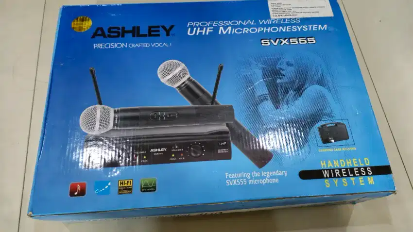 Microphone ashley wireless