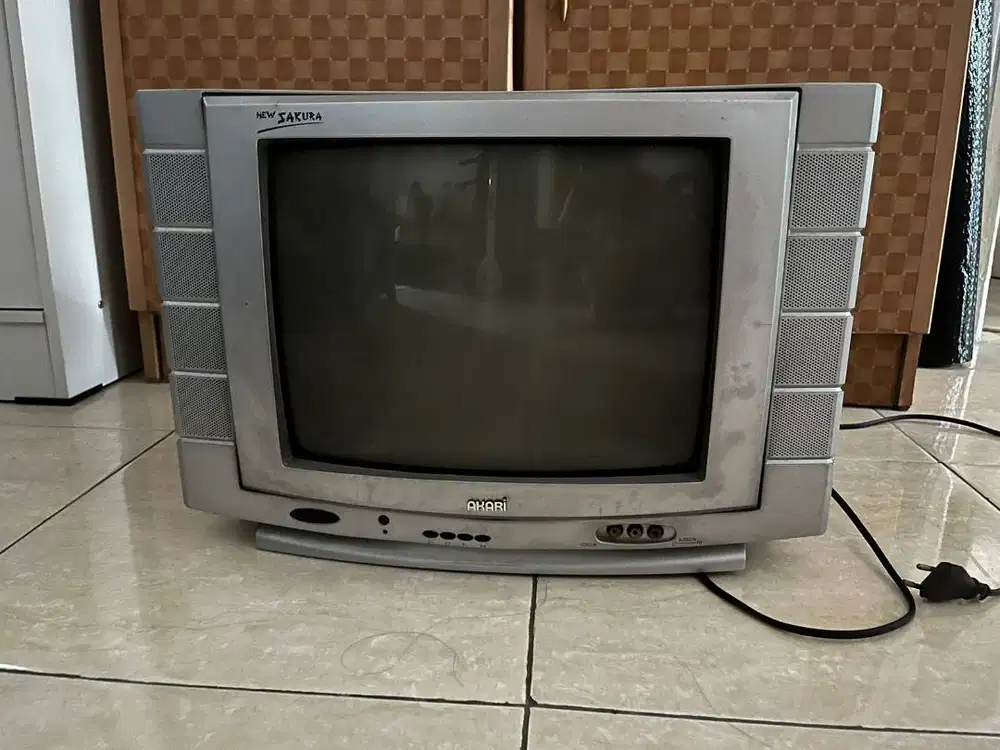 DIJUAL CEPAT TV Tabung Akari 14 inch REMOTE TV