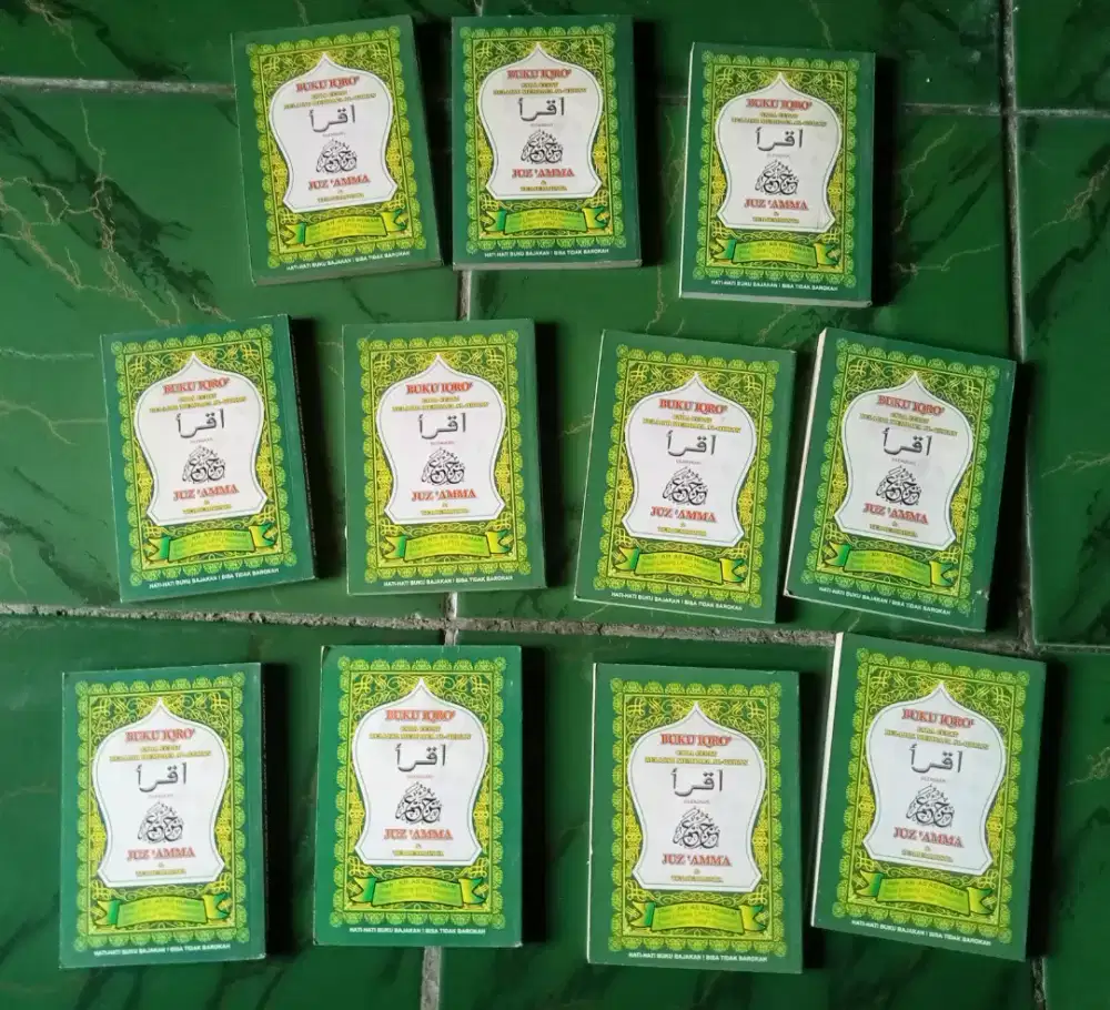 11 BUKU IQRO PLUS JUZ'AMMA UKURAN KECIL