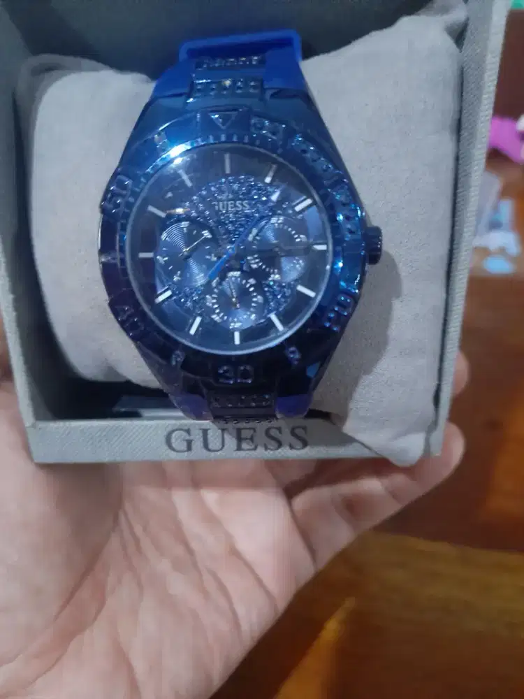 Dijual Jam Tangan wanita Guess original W0653L1, blue navy