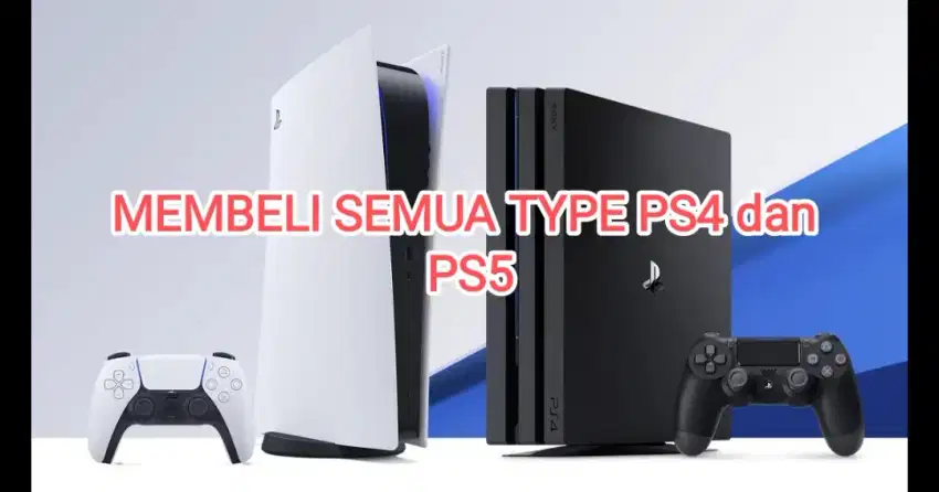Dibeli WTB PS4 dan PS5 semua Kondisi