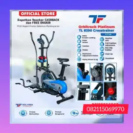 Sepeda statis murah promo alat fitnes gym bergaransi