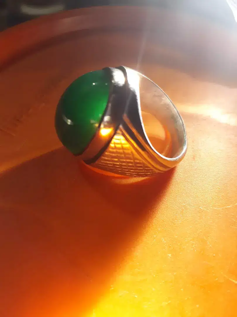 bismillah,jual cincin bacan 700 nego size 17 ring perak