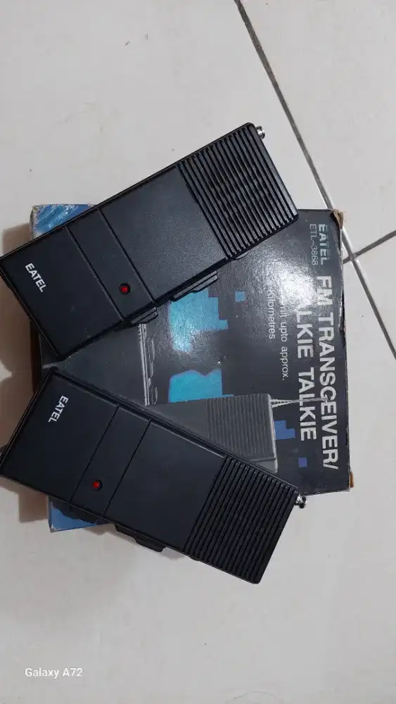 Walkie talkie eatel normal kenangan