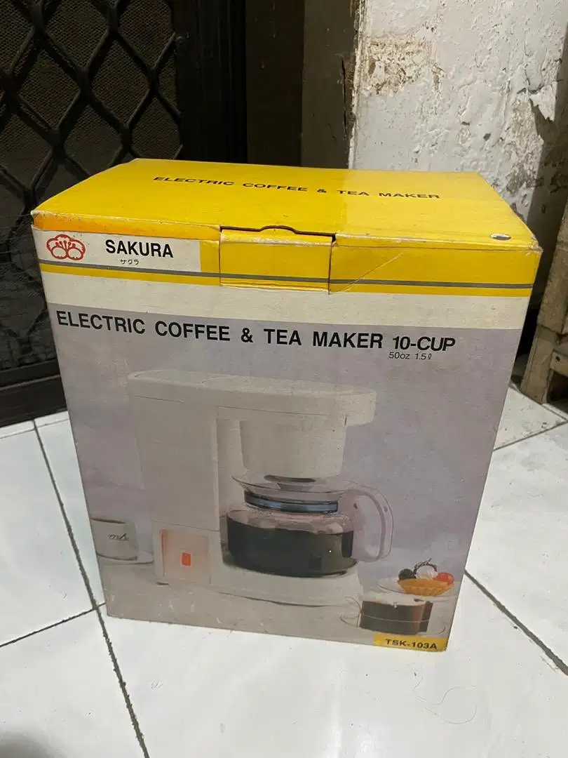 Kopi teh maker baru