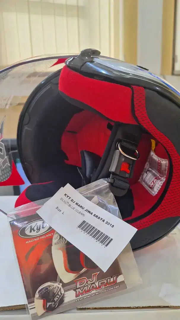 HELM KYT DJ MARU  KONDISI BARU ex BUMN ukuran L