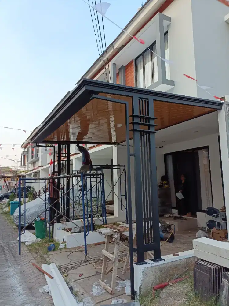 MENERIMA PESANAN PEMBUATAN CANOVI, PAGAR, TRALIS, RELLING, MEZANIN, DL