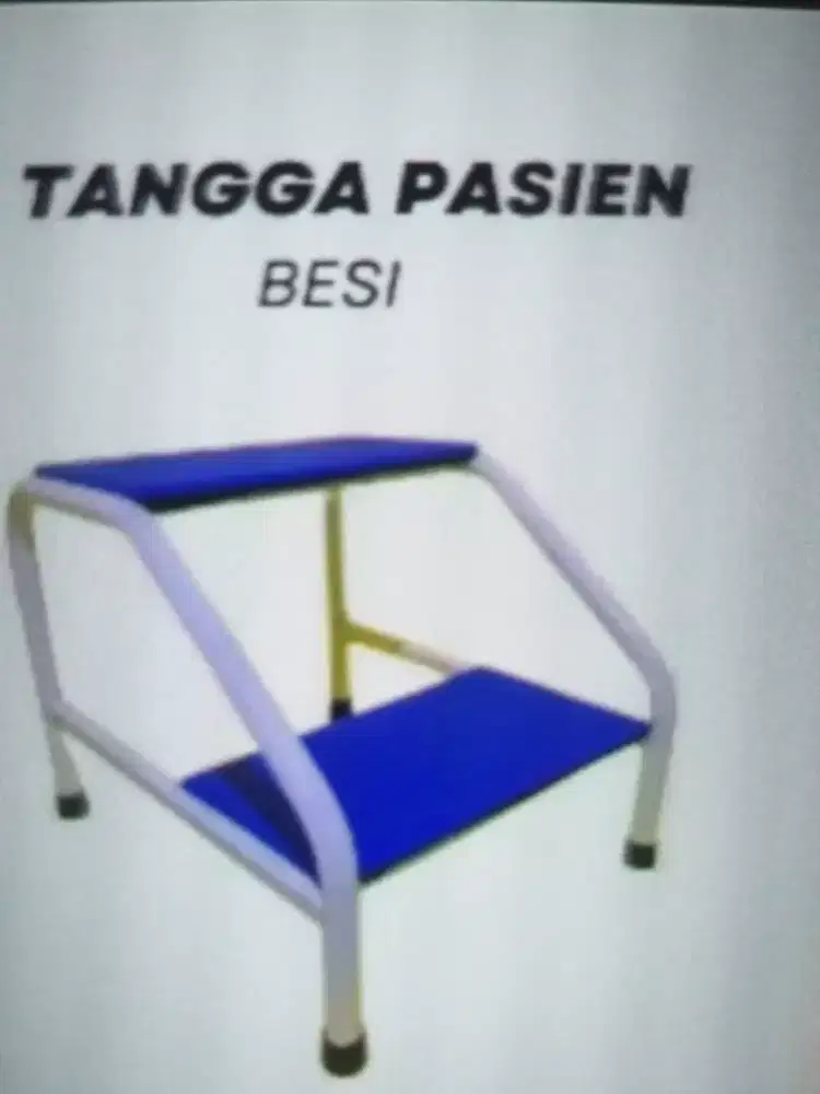 Tangga Pasien Besi/ Footstep Bed Pasien/Tangga Pijakan Bef Periksa