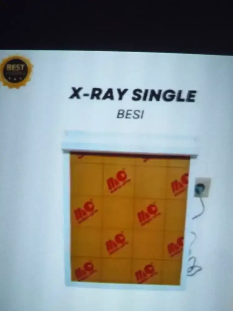 X-Ray Viewer Single Besi/pembaca Rontgent Pasien