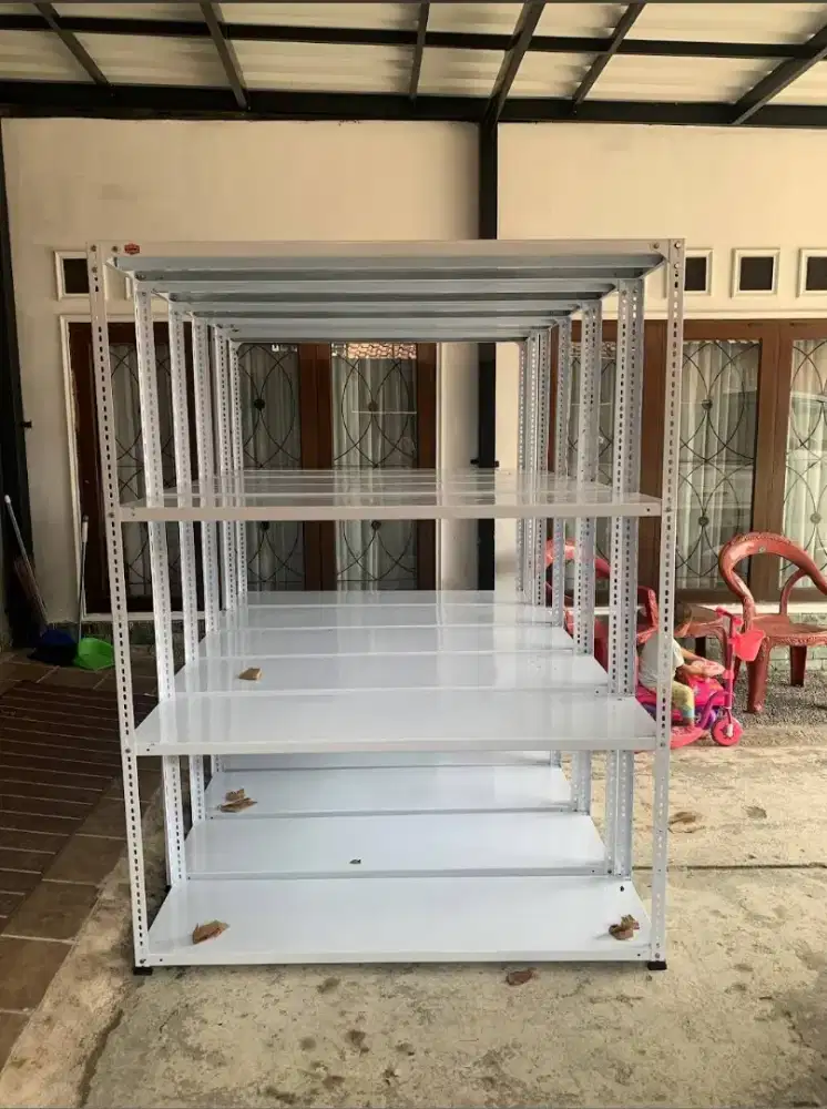 Rak besi 40x150x200 hambalan 5 susun
