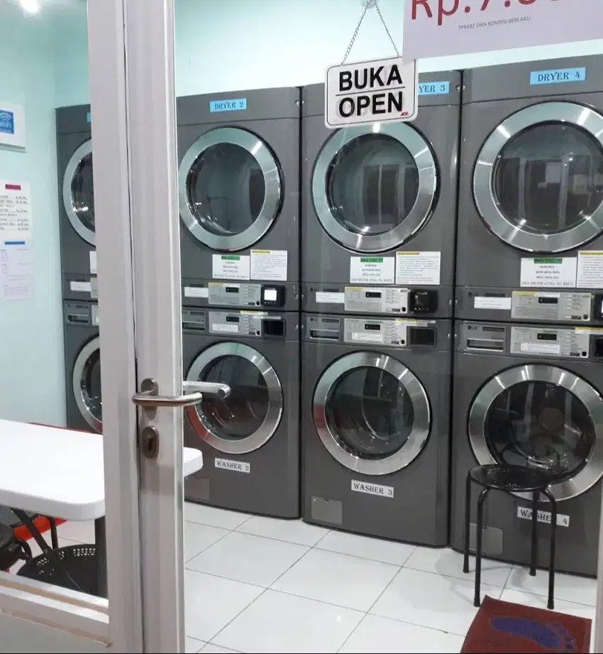 Dibutuhkan karyawan laundry