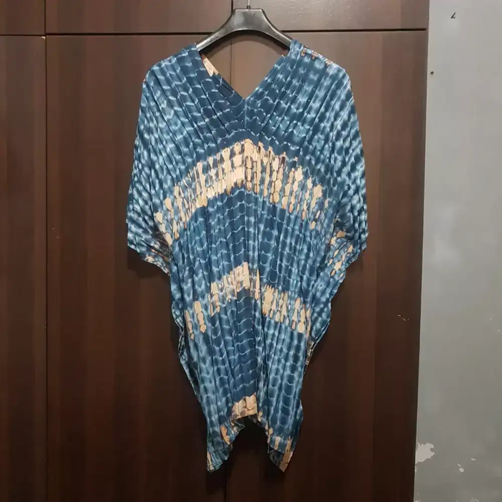 Atasan Wanita Blouse Pantai Navy Bronze Cewe Perempuan Cewek