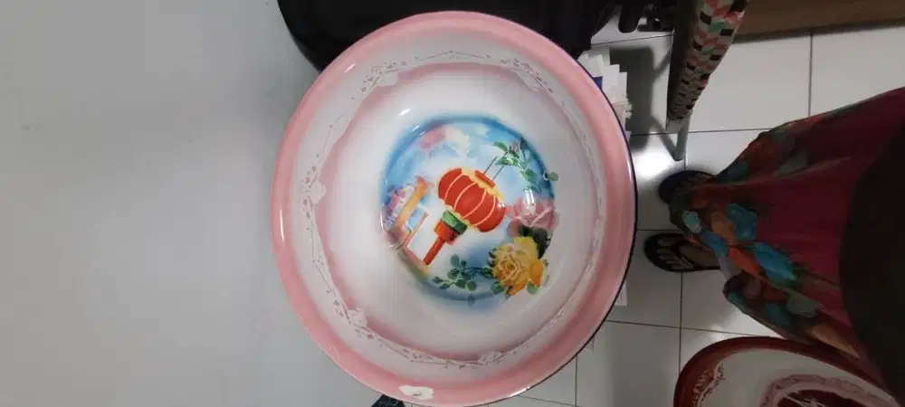 Baskom Enamel ukuran besar