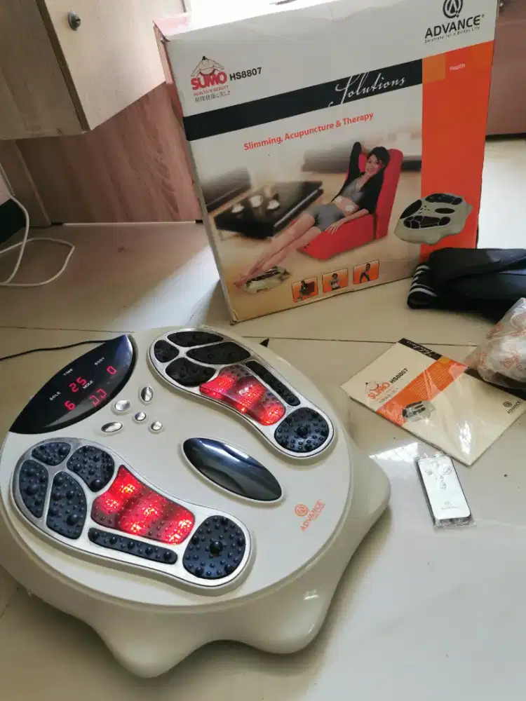 Alat Terapi Kaki Apukunktur Refleksi kaki Advance Sumo HS8807 TENS EMS