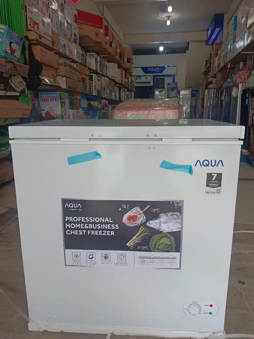 Freezer box 200 Liter AQUA japan