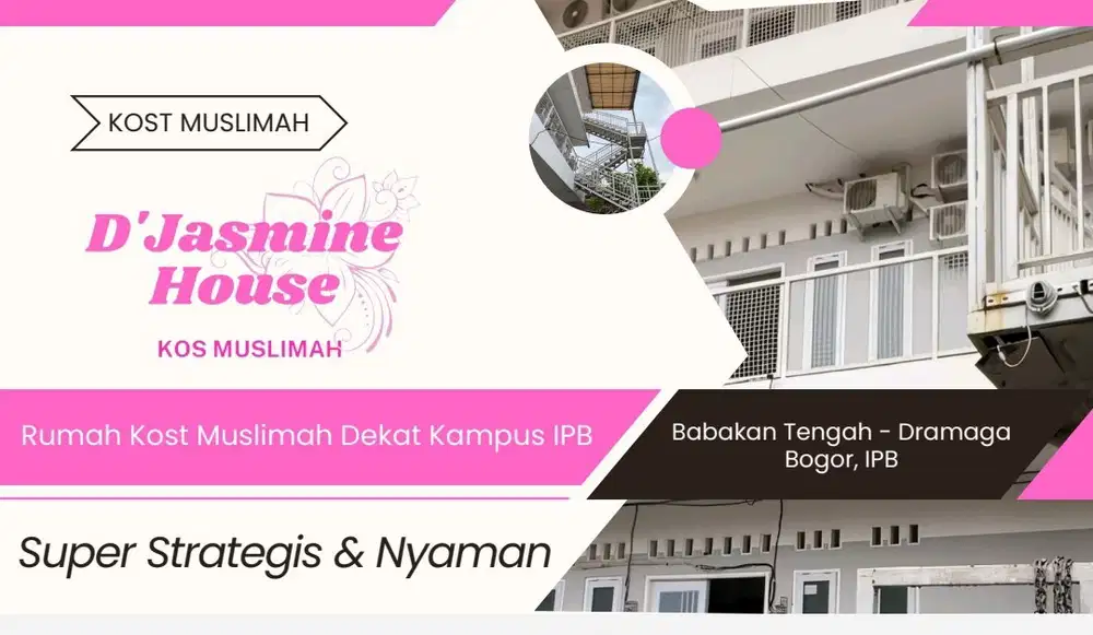 Jual Kost putri 57 kamar selangkah dari  Kampus IPB