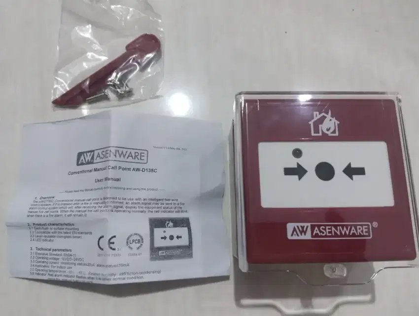Fire alarm conventional merk Asenware AW -D135C