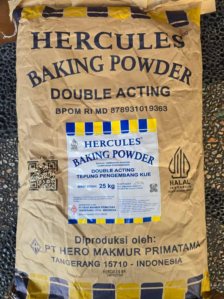 Baking Powder atau BP Hercules - Baking Powder atau BP SP Top-  BP KH