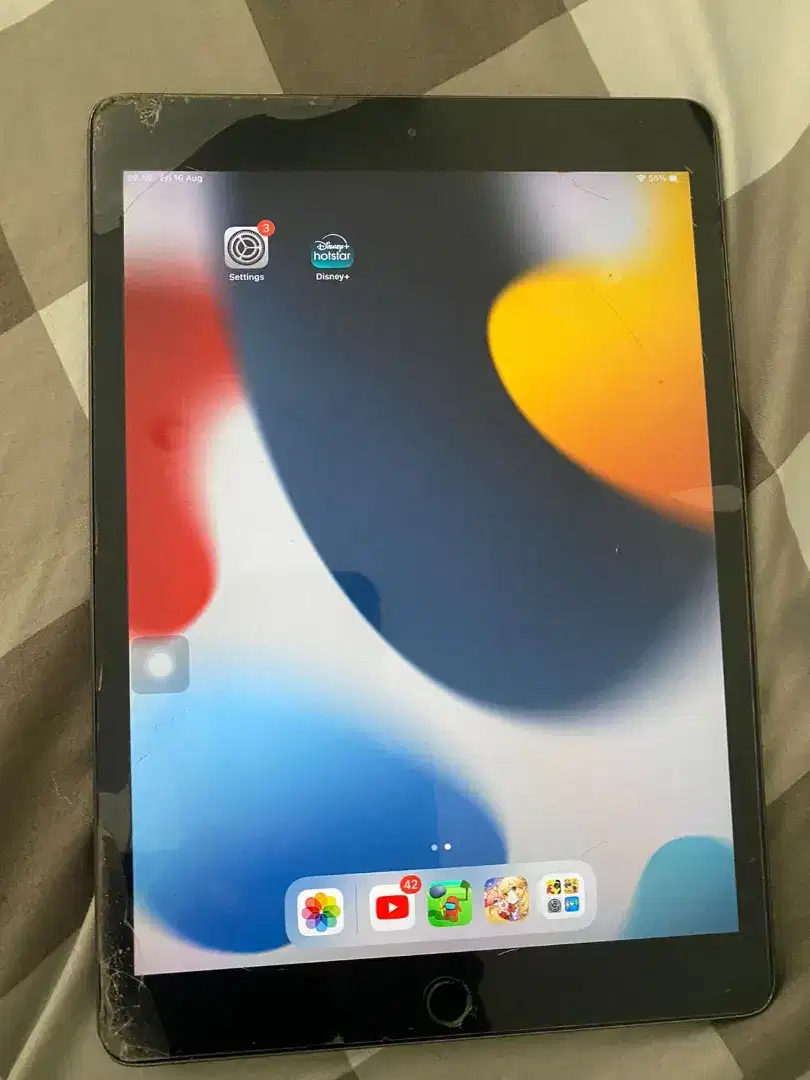 Jual ipad 7 32 fullset wifi only