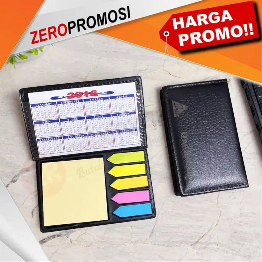 Sticky Notes Souvenir dengan Logo Custom Kode 302