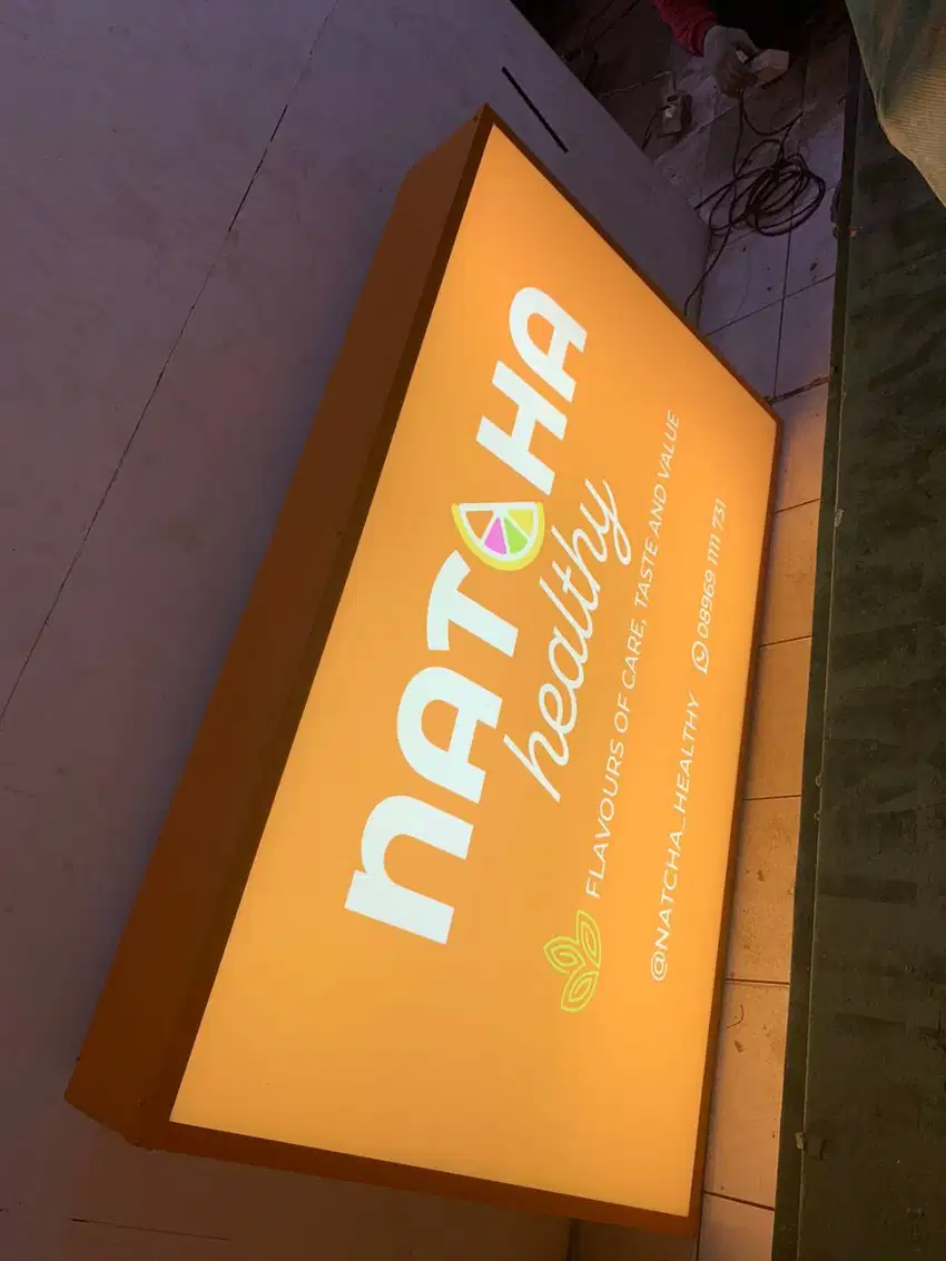 NEONBOX PAPAN REKLAME BILLBOARD HURUF TIMBUL SIGNBOARD