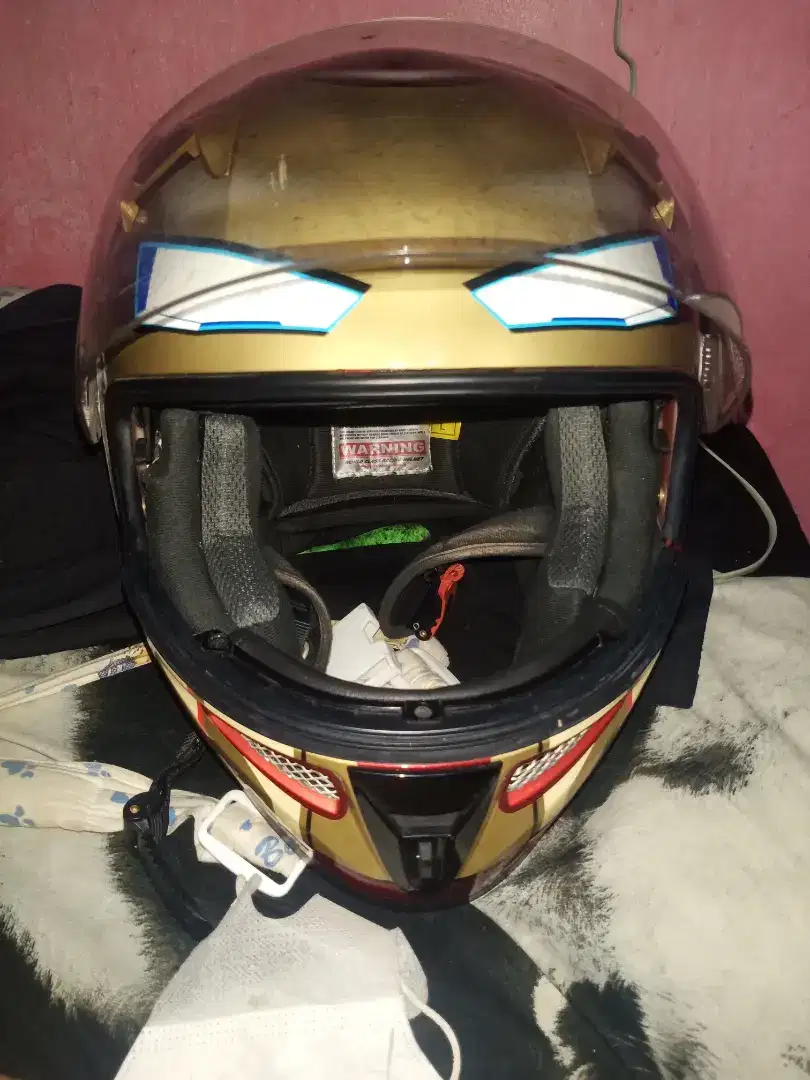 Helm fullface kyt ironman