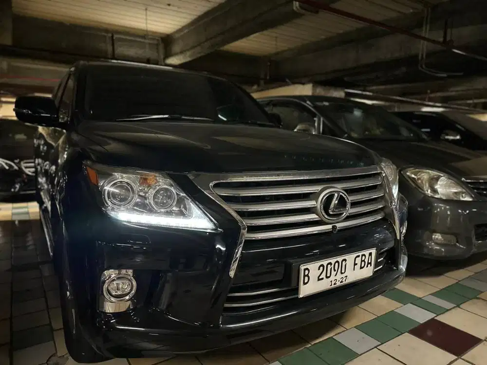 Lexus LX570 2015 F Sport Lexus Lx570 Luxury Facelift 2014 Hitam Black