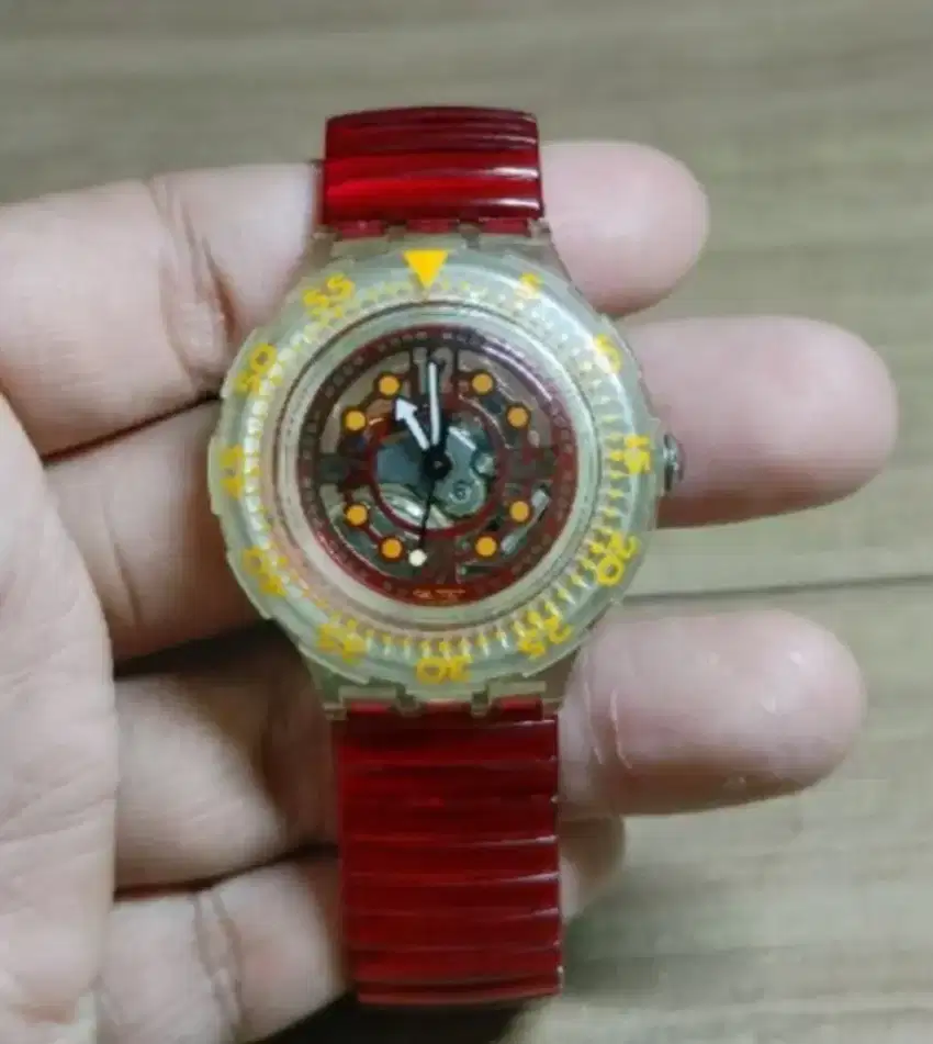 Swatch Red Marine (Original 1994 Vintage)