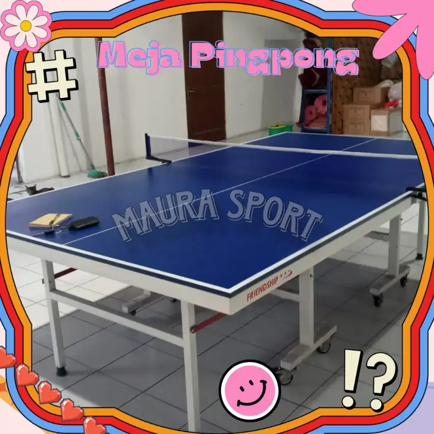 Siap pakai, Tenis Meja Pingpong, Rangka Besi