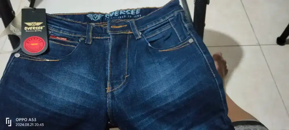 Oversee blue jeans new
