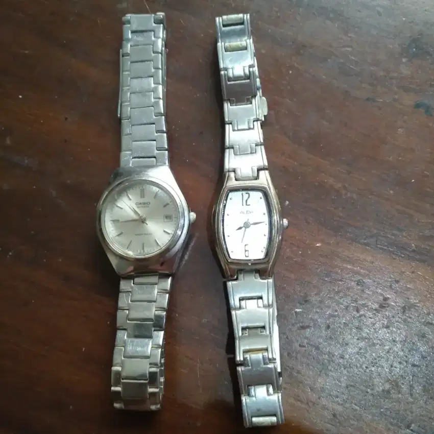 Jual jam tangan wanita alba dan casio mtp 1170