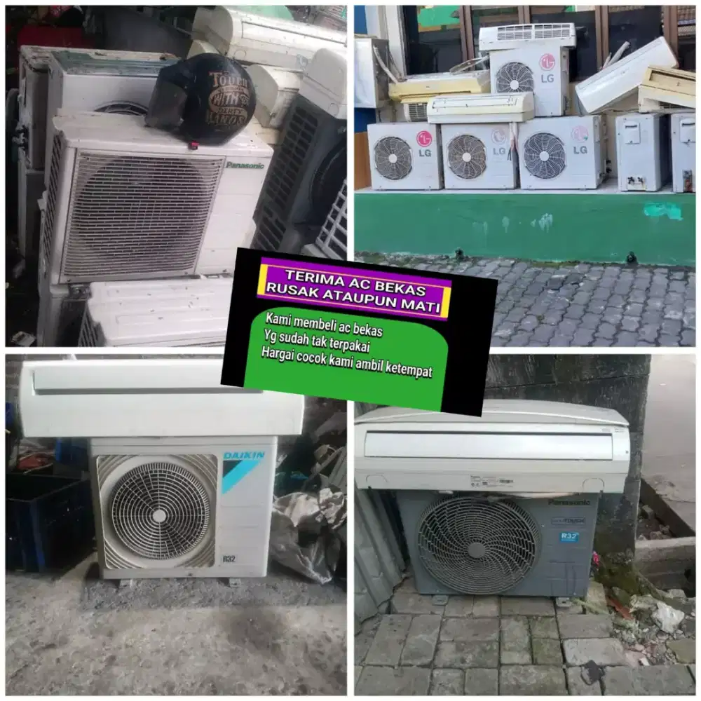 MENERIMA AC BEKAS SEMUA