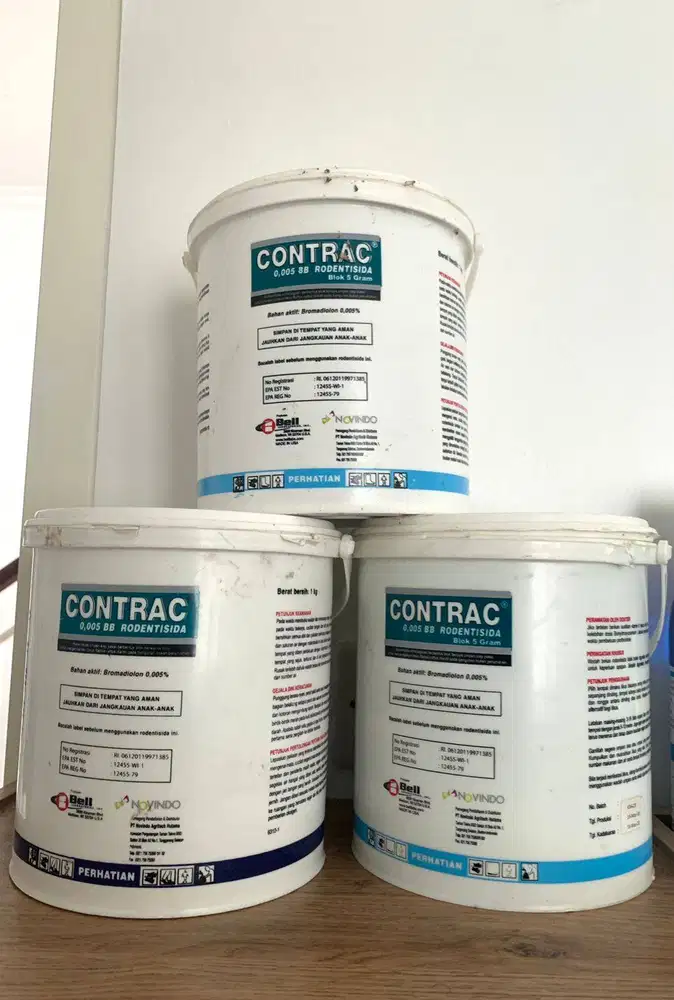 Racun Tikus Pest Control Balikpapan - CONTRAC 0,005 (RODENTISIDA) 1 KG