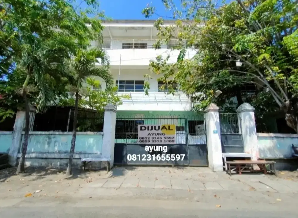 3 Lt Ex Kantor Penampungan TKI dkt Jjln Merr,Tol di Gunung Anyar Sby