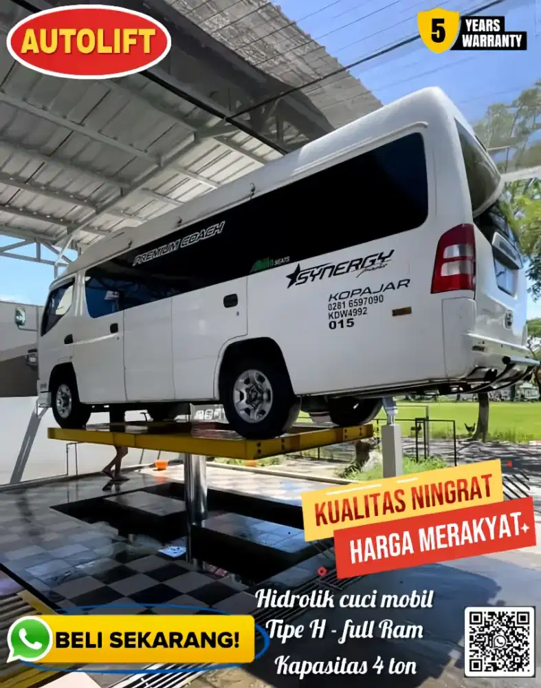 Hidrolik carwash dan peralatan cuci mobil