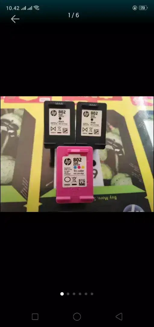 Terima cartridge tinta printer kondisi bekas