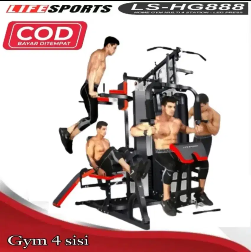 Home GYM 4 sisi Lengpres Life Sports