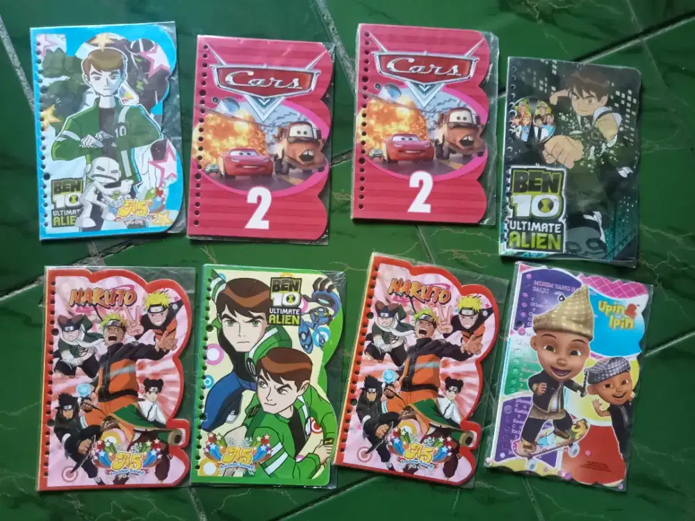 8 PAK ISI BINDER BARU BERGAMBAR ISI 20